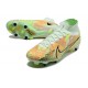 Nike Zoom Mercurial Superfly IX Elite SG Casi Verde Oscuro Azul Total Naranja