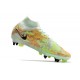 Nike Zoom Mercurial Superfly IX Elite SG Casi Verde Oscuro Azul Total Naranja