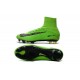 Baratas Botas de fútbol Nike Mercurial Superfly V FG Verde Negro