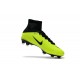 Botas de fútbol Nike Mercurial Superfly V FG Volt Negro