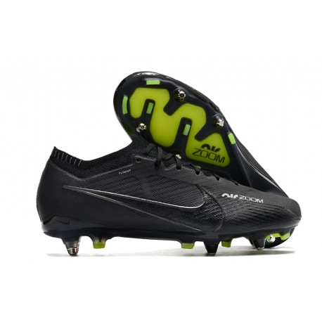 Nike Zoom Mercurial Vapor 15 Elite SG Negro DK Gris Humo Cumbre Voltio