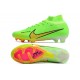Nike Zoom Mercurial Superfly IX Elite FG Verde Amarillo