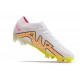 Nike Air Zoom Mercurial Vapor 15 Elite FG Blanco Rosa Amarillo