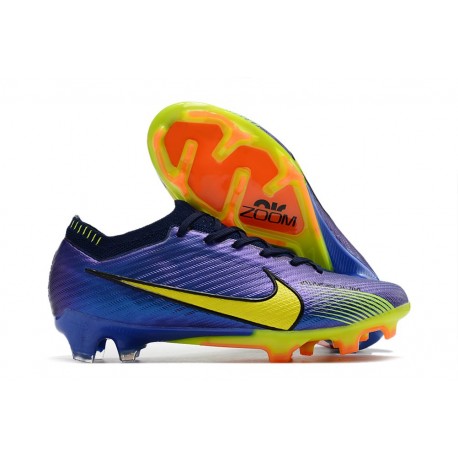 Nike Air Zoom Mercurial Vapor 15 Elite FG Violet Amarillo