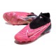 Zapatillas Nike Phantom GX Elite DF FG Rosa Negro