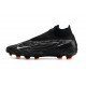 Zapatillas Nike Phantom GX Elite DF FG Negro Cumbre Blanco Dk Gris Humo