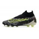 Zapatillas Nike Phantom GX Elite DF FG Negro Voltio Blanco Azul Glow