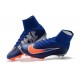 Botas de fútbol Nike Mercurial Superfly V FG Carmesí Azul