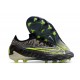 Botas Nike Phantom GX Elite FG Negro Voltio Blanco Azul Glow