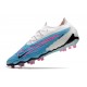 Nike Phantom GX Elite FG Azul Báltico Rosa Blast Blanco Láser Azul