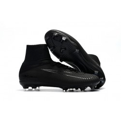 Baratas Botas de fútbol Nike Mercurial Superfly V FG Negro Reflexivo