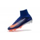 Botas de fútbol Nike Mercurial Superfly V FG Carmesí Azul