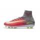 Botas de fútbol Nike Mercurial Superfly V FG Rosa Gris