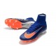 Botas de fútbol Nike Mercurial Superfly V FG Carmesí Azul