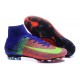 Baratas Botas de fútbol Nike Mercurial Superfly V FG Rojo Azul Volt