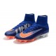 Botas de fútbol Nike Mercurial Superfly V FG Carmesí Azul
