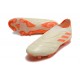 Tacos de Futbol adidas Copa Pure+ FG Off Blanco Equipo Solar Naranja