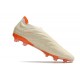 Tacos de Futbol adidas Copa Pure+ FG Off Blanco Equipo Solar Naranja