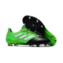 Nuevo Botas de fútbol adidas ACE 17.1 FG Verde Negro Plata
