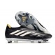 Tacos de Futbol adidas Copa Pure+ FG Negro Blanco