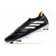 Tacos de Futbol adidas Copa Pure+ FG Negro Blanco