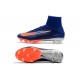 Botas de fútbol Nike Mercurial Superfly V FG Carmesí Azul