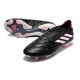 Tacos de Futbol adidas Copa Pure+ FG Negro Zero Met Equipo Rosa