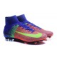 Baratas Botas de fútbol Nike Mercurial Superfly V FG Rojo Azul Volt