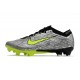 Nike Air Zoom Mercurial Vapor 15 Elite FG Plateado Metalizado Negro Verde