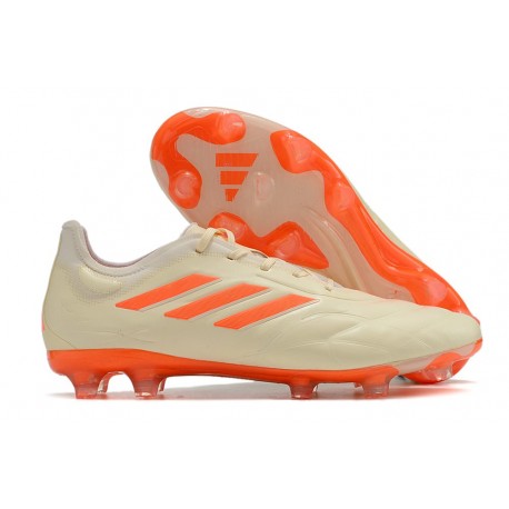 Zapatillas adidas Copa Pure.1 FG Off Blanco Equipo Solar Naranja