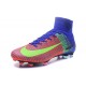 Baratas Botas de fútbol Nike Mercurial Superfly V FG Rojo Azul Volt