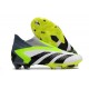 Bota de Fútbol adidas Predator Accuracy + FG Blanco Negro Verde