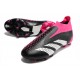 Bota de Fútbol adidas Predator Accuracy + FG Negro Blanco Equipo Rosa