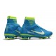 Baratas Botas de fútbol Nike Mercurial Superfly V FG NJR Azul Blanco Volt