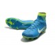 Baratas Botas de fútbol Nike Mercurial Superfly V FG NJR Azul Blanco Volt