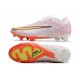 Nike Air Zoom Mercurial Vapor 15 Elite FG Blanco Naranja Amarillo