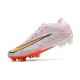 Nike Air Zoom Mercurial Vapor 15 Elite FG Blanco Naranja Amarillo