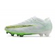 Nike Air Zoom Mercurial Vapor 15 Elite FG Blanco Verde