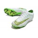 Nike Air Zoom Mercurial Vapor 15 Elite FG Blanco Verde