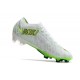 Nike Air Zoom Mercurial Vapor 15 Elite FG Blanco Verde