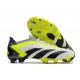 Bota adidas Predator Accuracy .1 Low FG Blanco Negro Limón Lúcido