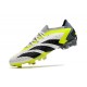 Bota adidas Predator Accuracy .1 Low FG Blanco Negro Limón Lúcido