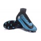 Botas de fútbol Nike Mercurial Superfly V FG Manchester City FC Negro Azul