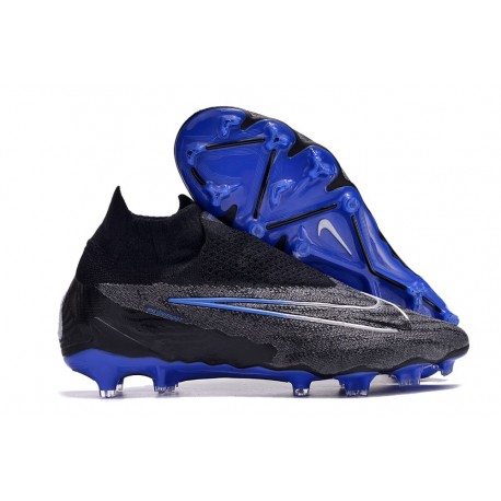 Zapatillas Nike Phantom GX Elite DF FG Negro Cromo Hyper Royal