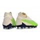 Zapatillas Nike Phantom GX Elite DF FG Verde Blanco