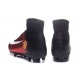 Baratas Botas de fútbol Nike Mercurial Superfly V FG Manchester United Football Club Rojo Negro