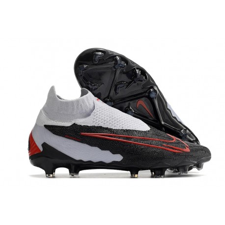 Zapatillas Nike Phantom GX Elite DF FG Negro Gris Rojo