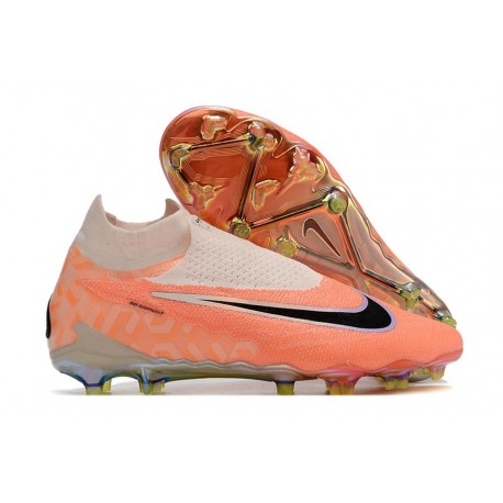 Zapatillas Nike Phantom GX Elite DF FG Guava Hielo Negro Total Naranja
