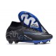Nike Air Zoom Mercurial Superfly IX Elite AG Negro Cromo Hyper Royal