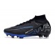 Nike Air Zoom Mercurial Superfly IX Elite AG Negro Cromo Hyper Royal